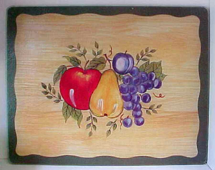 Granada Wood Cutting Board by Home Trends-1