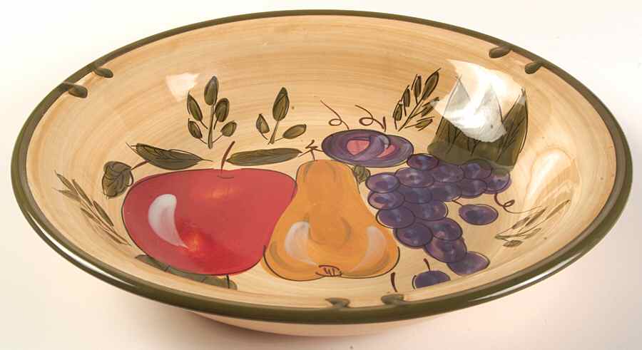 Granada 13" Pasta Serving Bowl by Home Trends-1