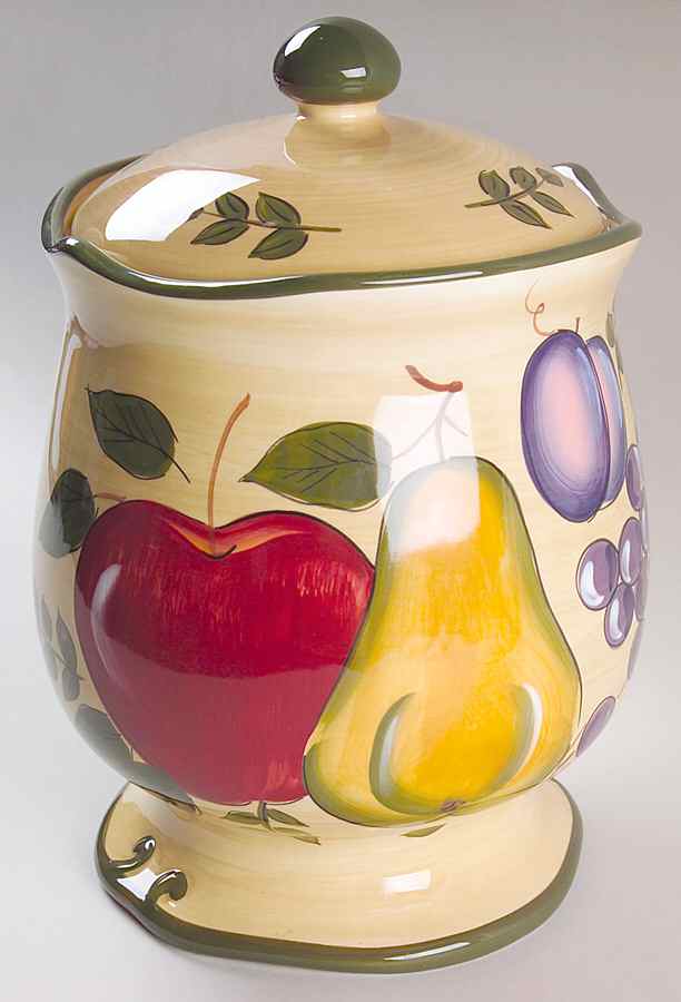 Granada Large Canister & Lid by Home Trends-1