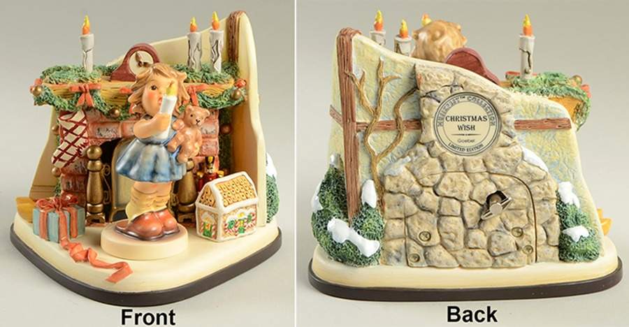 Christmas Wish Tm8-Christmas Wish & Scape Set - Boxed by M.I. Hummel-1