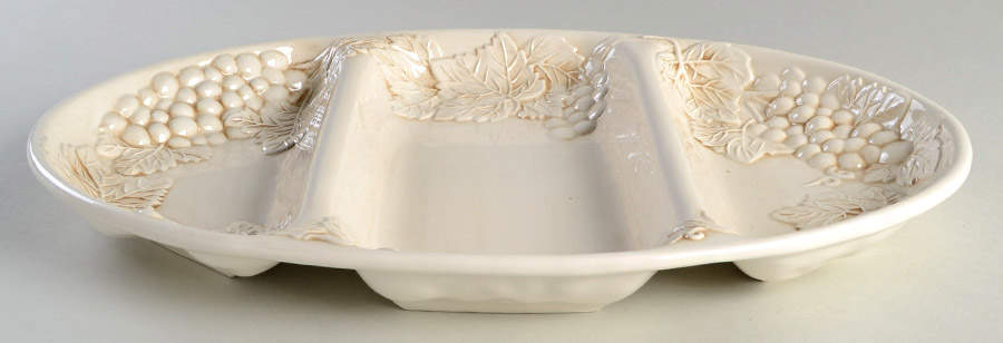 Hda1 3-Part Oval Divided Server by Harry and David-1