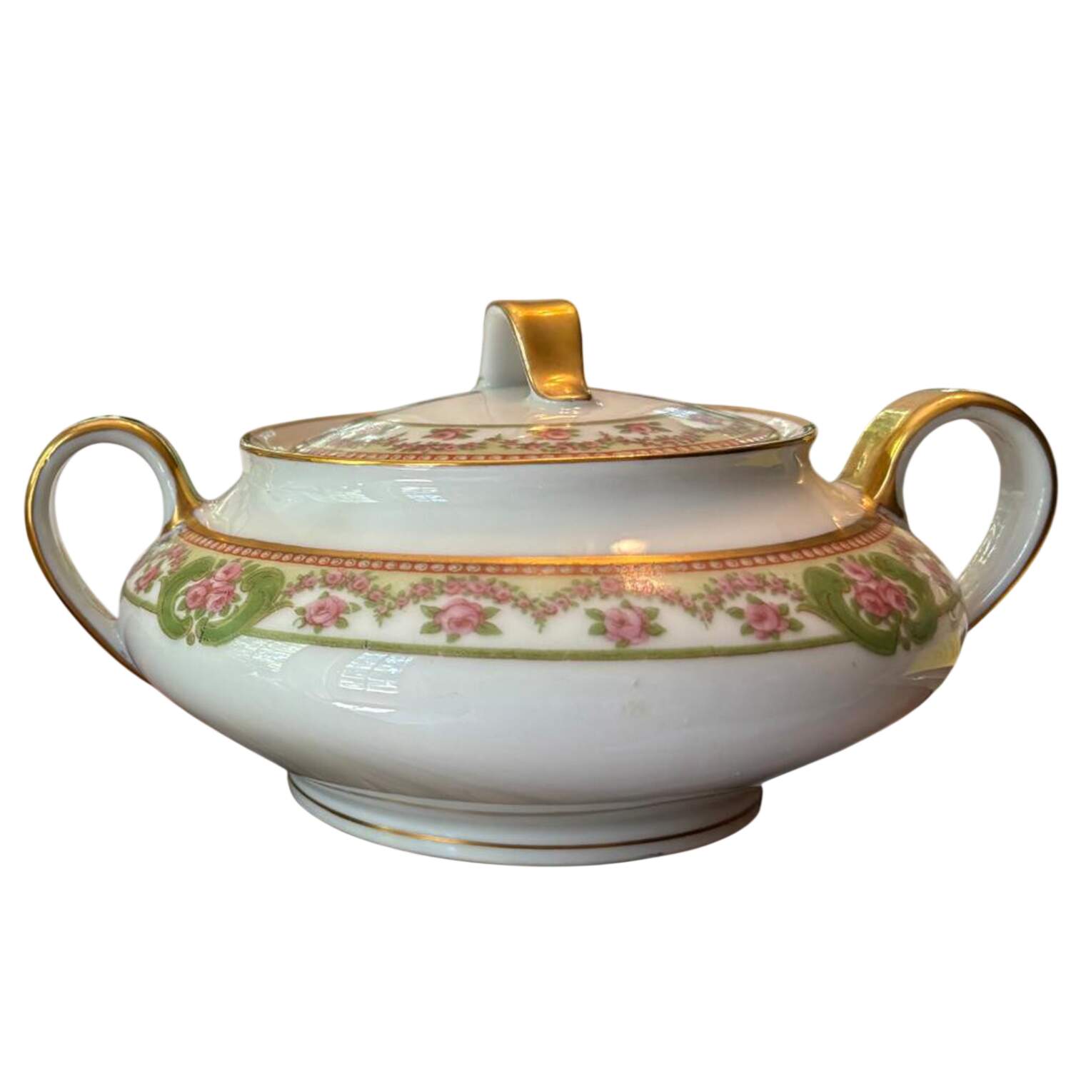 Schleiger 866-1 Sugar Bowl & Lid by Haviland-1
