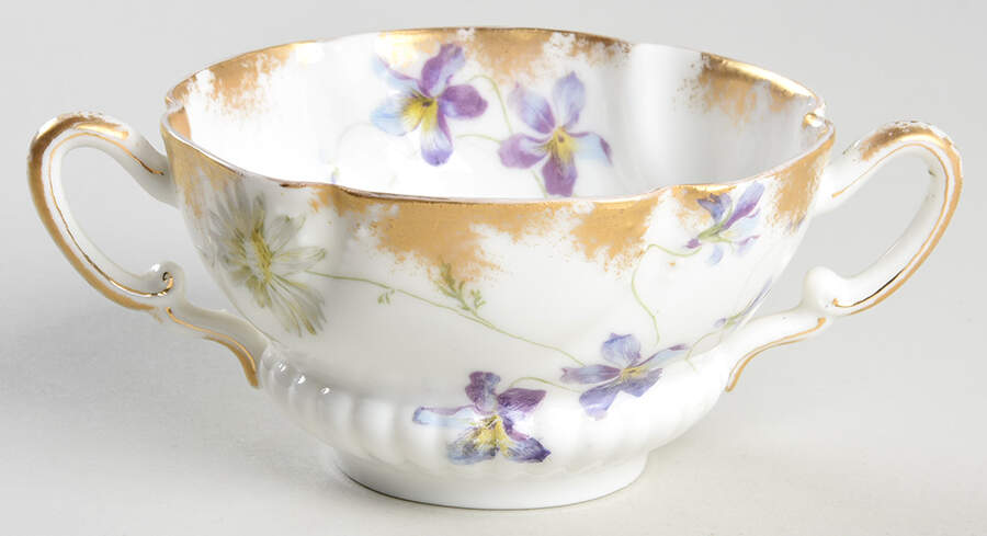 Schleiger 453-2 Bouillon Cup by Haviland-1