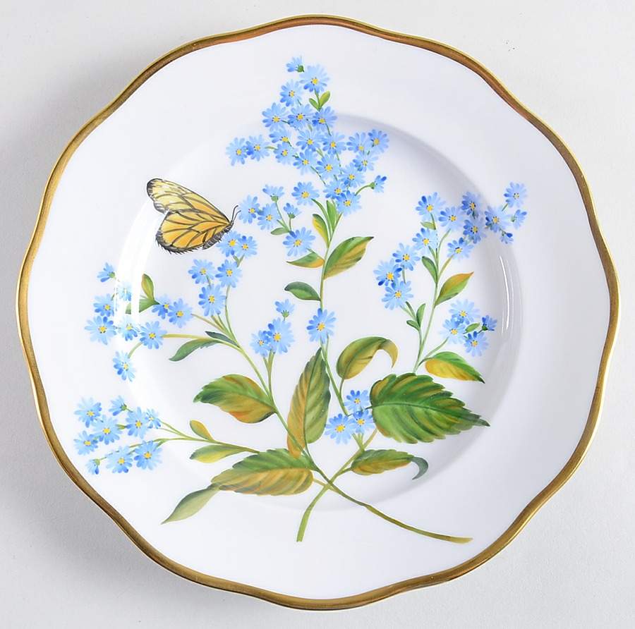 American Wildflowers Wall Plate by Herend-1