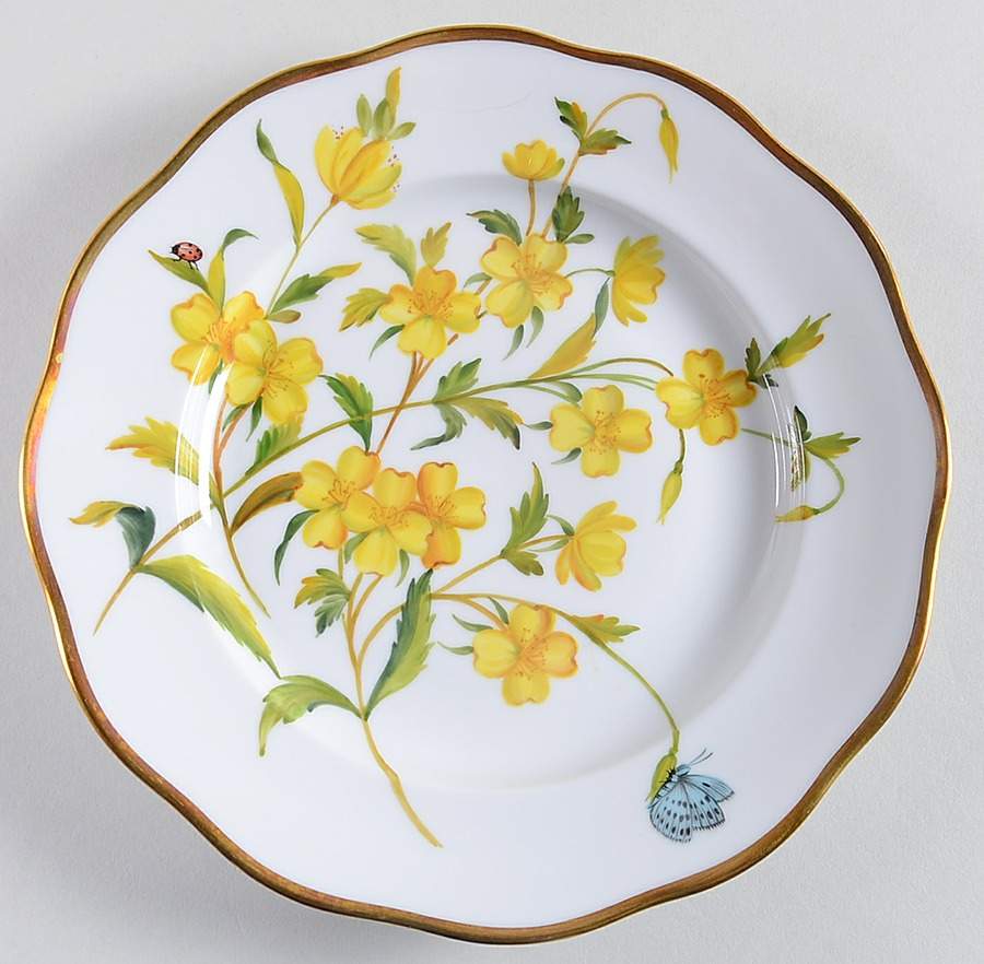American Wildflowers Wall Plate by Herend-1