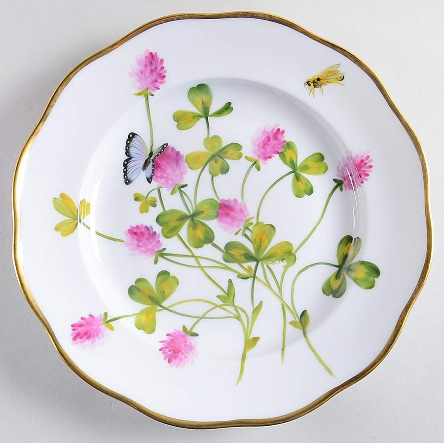 American Wildflowers 10" Wall Plate by Herend-1