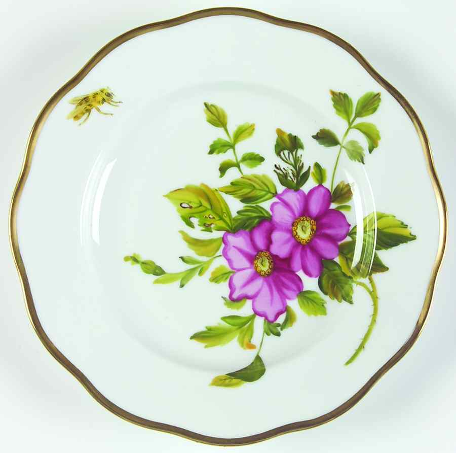 American Wildflowers Salad Plate by Herend-1