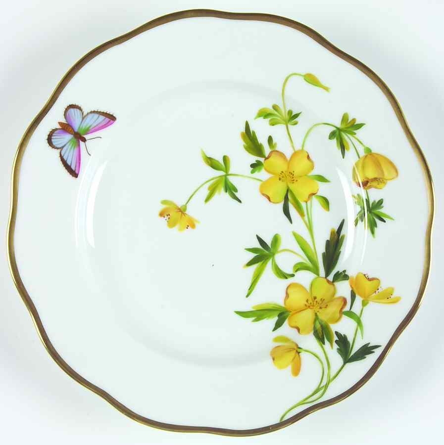 American Wildflowers Salad Plate by Herend-1