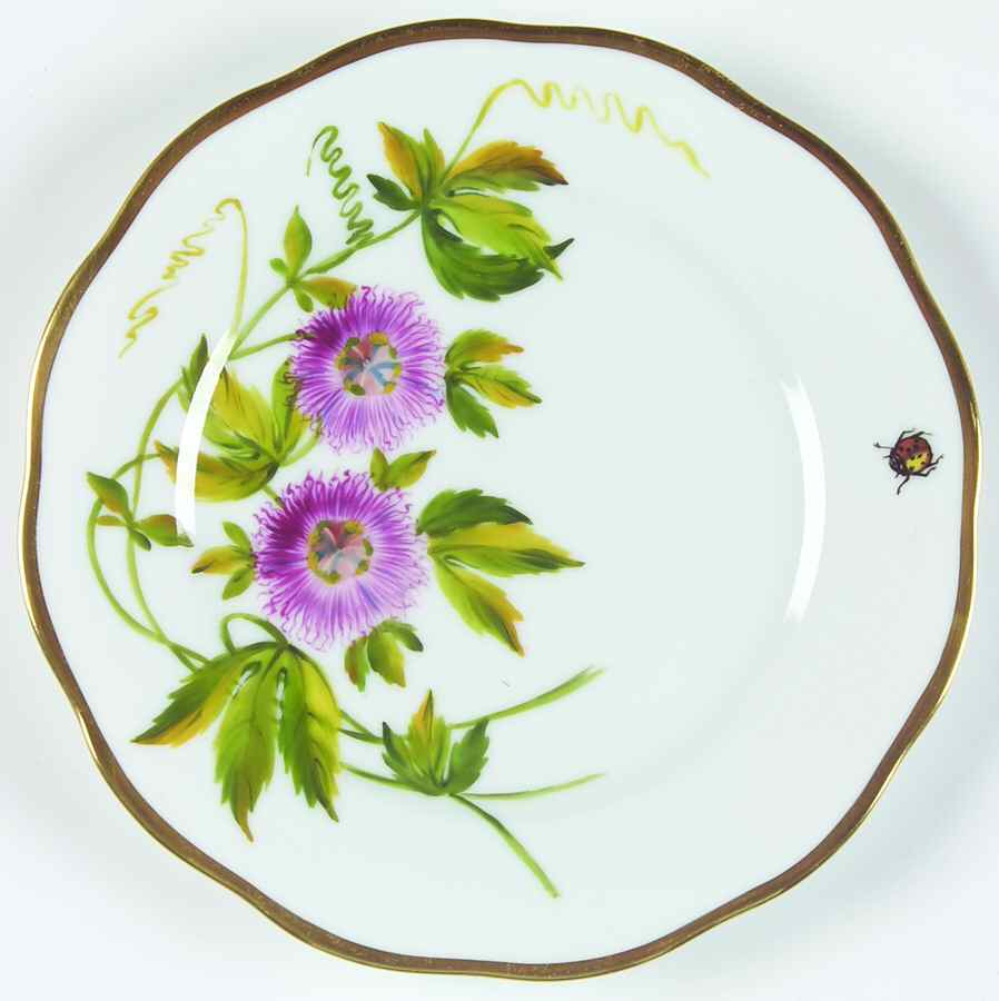American Wildflowers Bread & Butter Plate by Herend-1