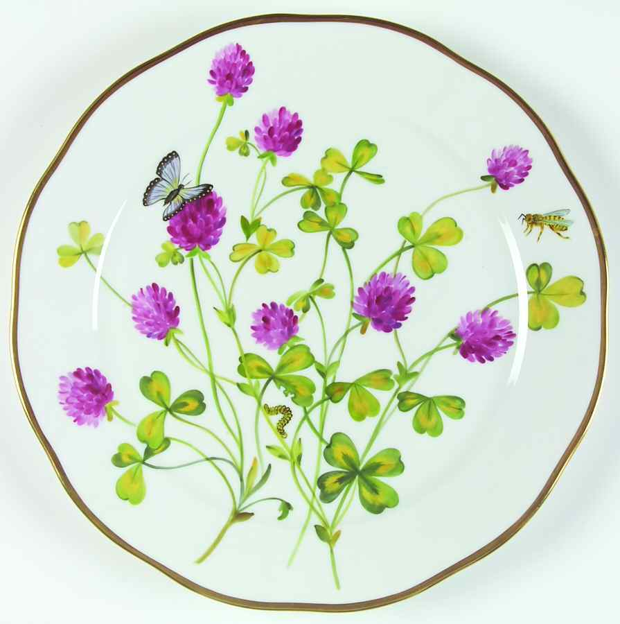 American Wildflowers Dinner Plate by Herend-1