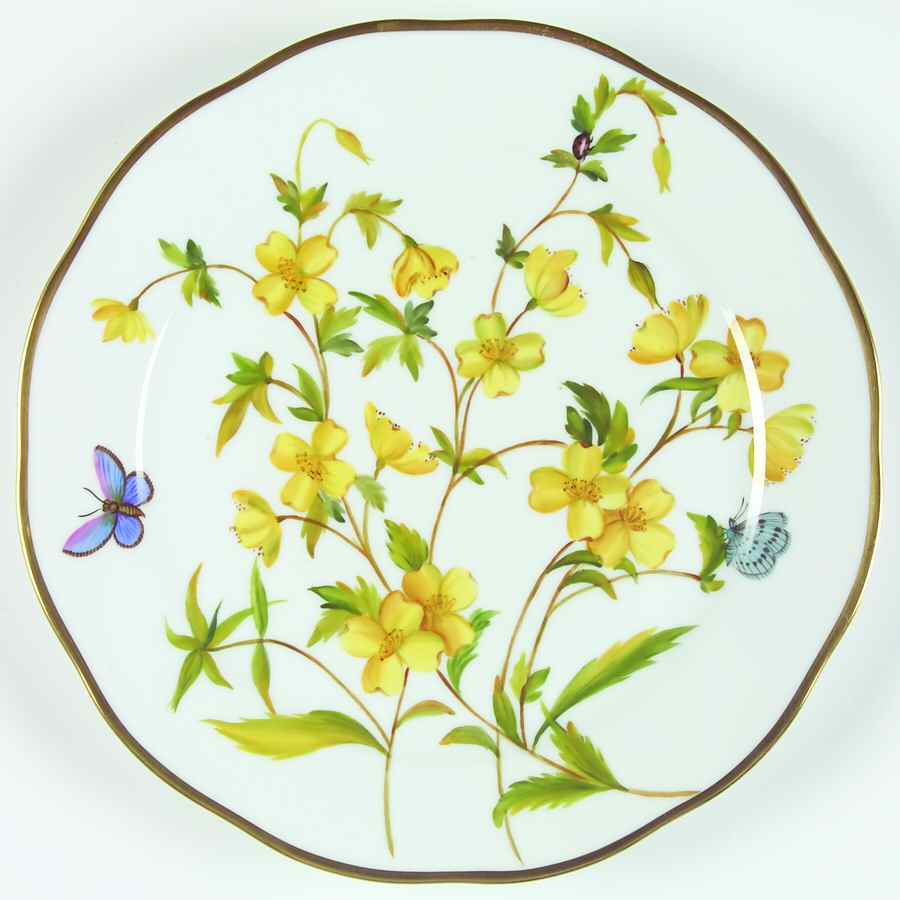 American Wildflowers Dinner Plate by Herend-1