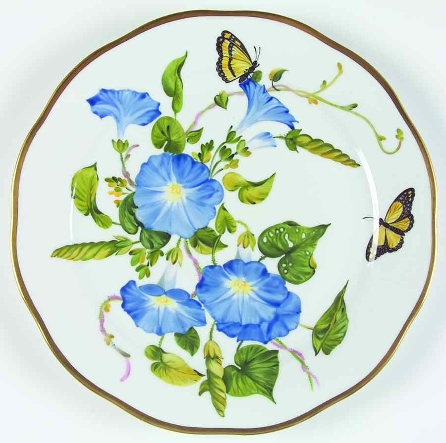 American Wildflowers Dinner Plate by Herend-1