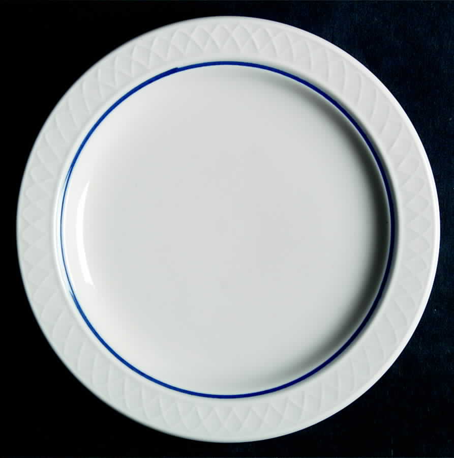 Jade Cobalt Blue Bread & Butter Plate by Homer Laughlin -1