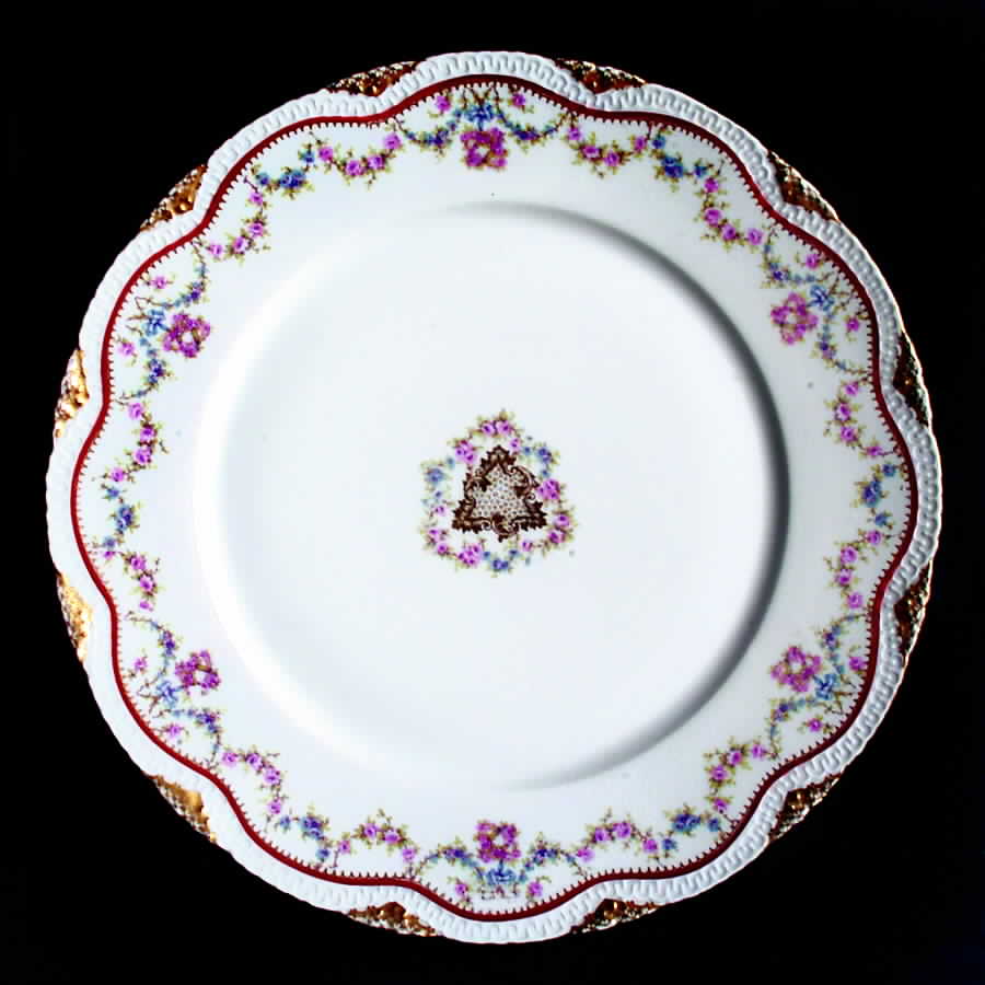 Schleiger 597-1 Dinner Plate by Haviland-1