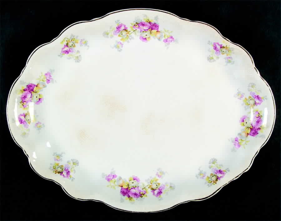 3661 13" Oval Serving Platter by Homer Laughlin -1