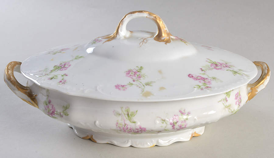 Schleiger 1231-1 Oval Covered Vegetable by Haviland-1