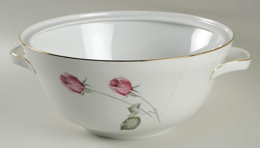 American Beauty (Gold Trim, Favorit) Tureen No Lid by Hutschenreuther-1