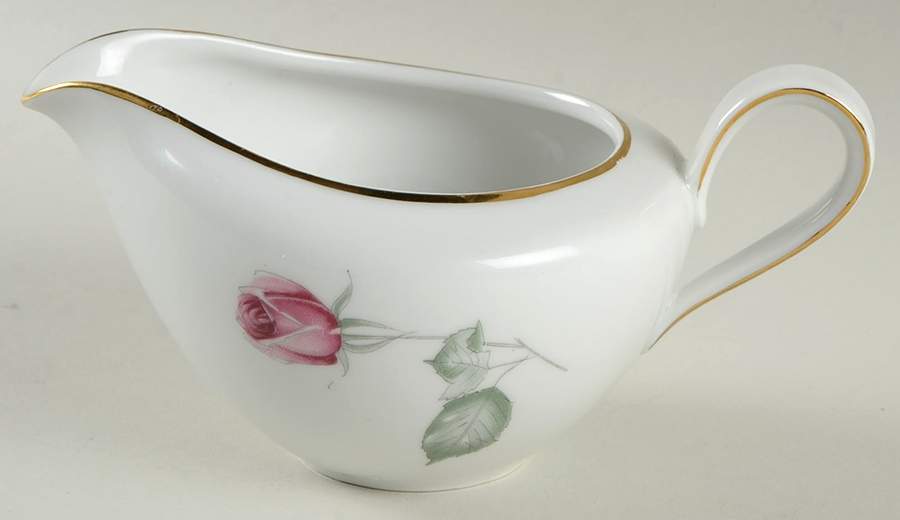 American Beauty (Gold Trim, Favorit) Creamer by Hutschenreuther-1