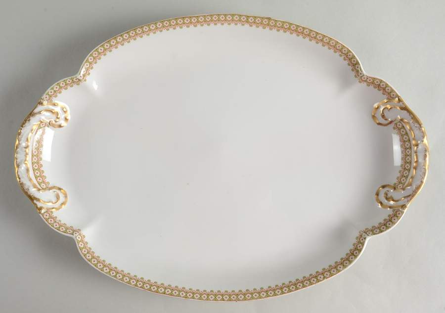 St. Albans 15" Oval Serving Platter by Haviland-1
