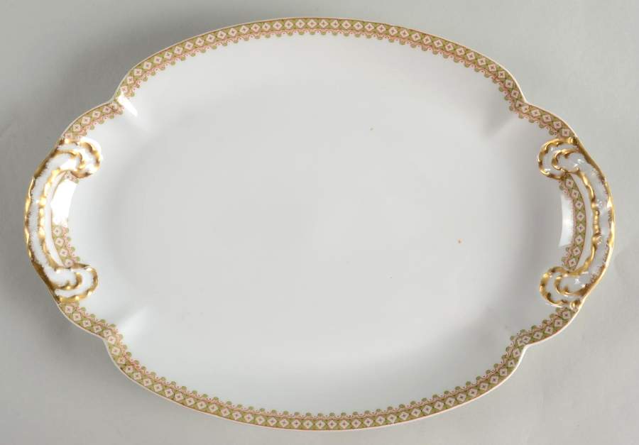 St. Albans 13" Oval Serving Platter by Haviland-1