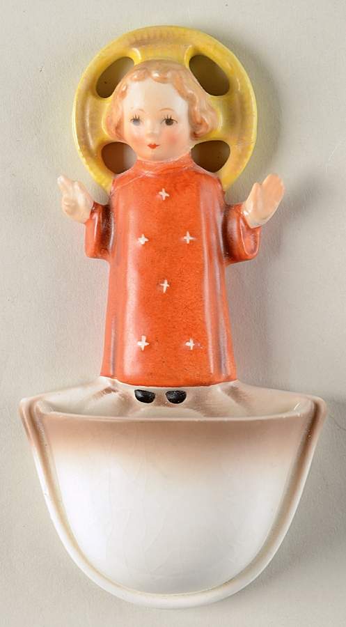 Child Jesus Holy Water Font Tm2-Child Jesus Waterfont - Boxed by M.I. Hummel-1