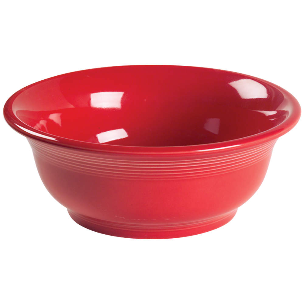 Fiesta Scarlet (Intro 2004) 9" Mixing Bowl by Homer Laughlin -1