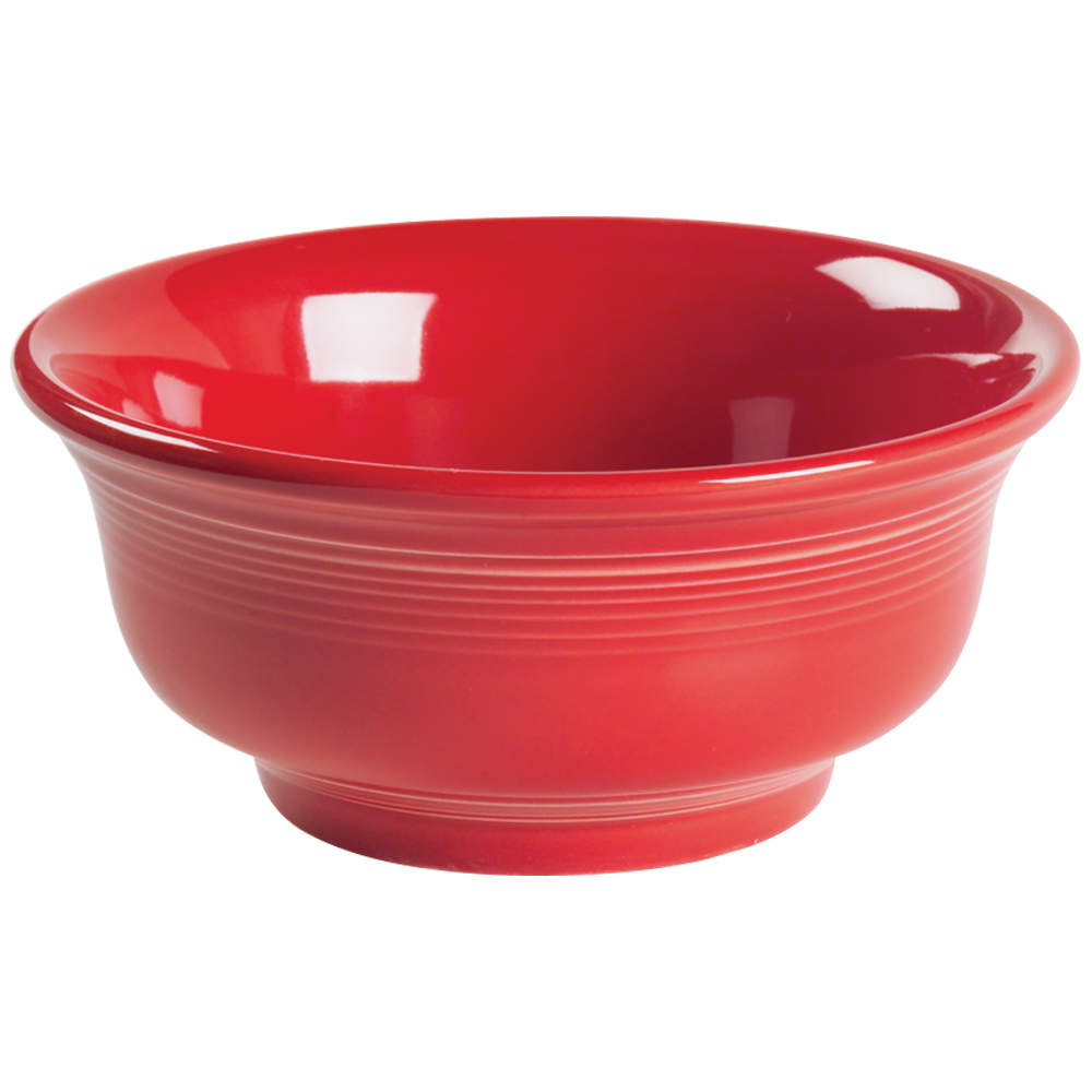 Fiesta Scarlet (Intro 2004) 7" Mixing Bowl by Homer Laughlin -1