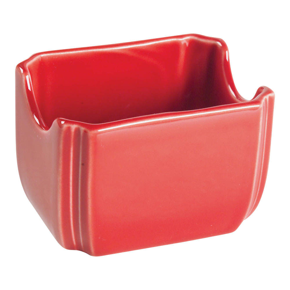 Fiesta Scarlet (Intro 2004) Sweetener Holder by Homer Laughlin -1