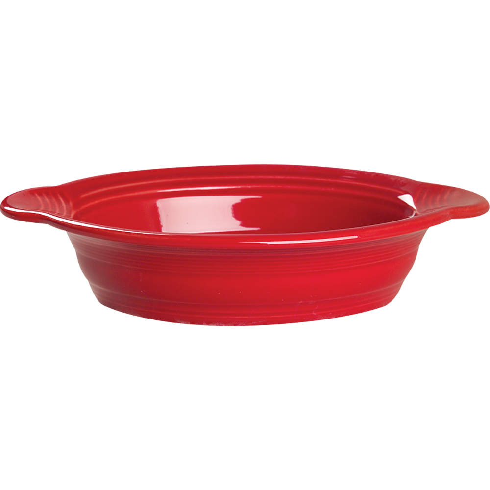Fiesta Scarlet (Intro 2004) Open Individual Casserole by Homer Laughlin -1
