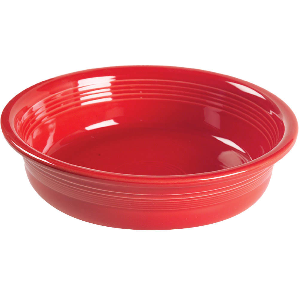 Fiesta Scarlet (Intro 2004) 10" Large Salad Serving Bowl by Homer Laughlin -1