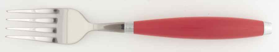 Fiesta Scarlet (Intro 2004) Individual Salad Fork by Homer Laughlin -1