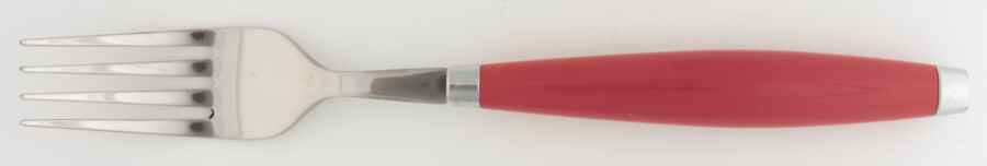 Fiesta Scarlet (Intro 2004) Dinner Fork (7 1/2" or Larger) by Homer Laughlin -1