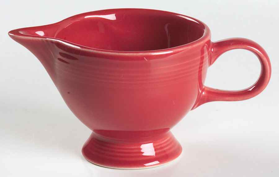Fiesta Scarlet (Intro 2004) Individual Creamer by Homer Laughlin -1