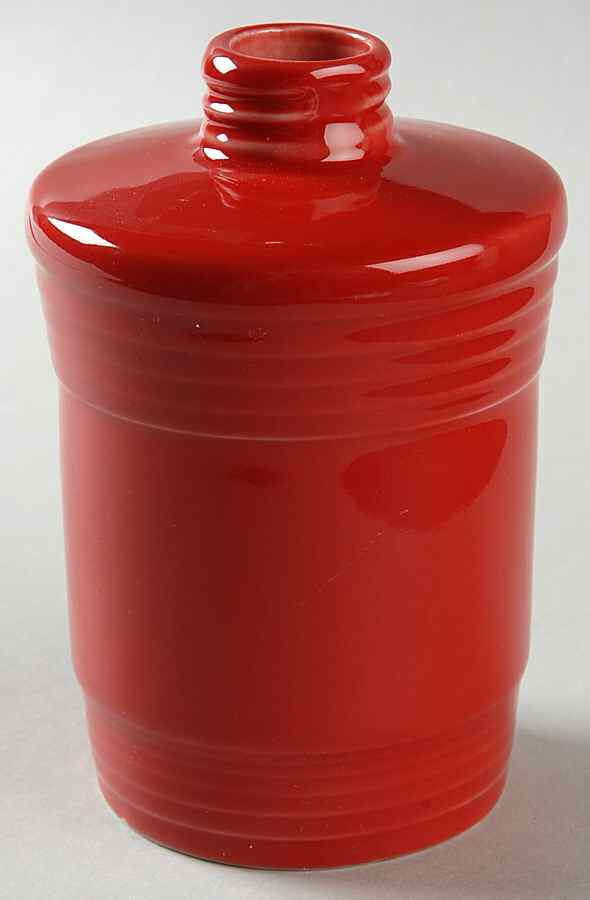 Fiesta Scarlet (Intro 2004) Lotion/Soap Dispenser No Pump by Homer Laughlin -1