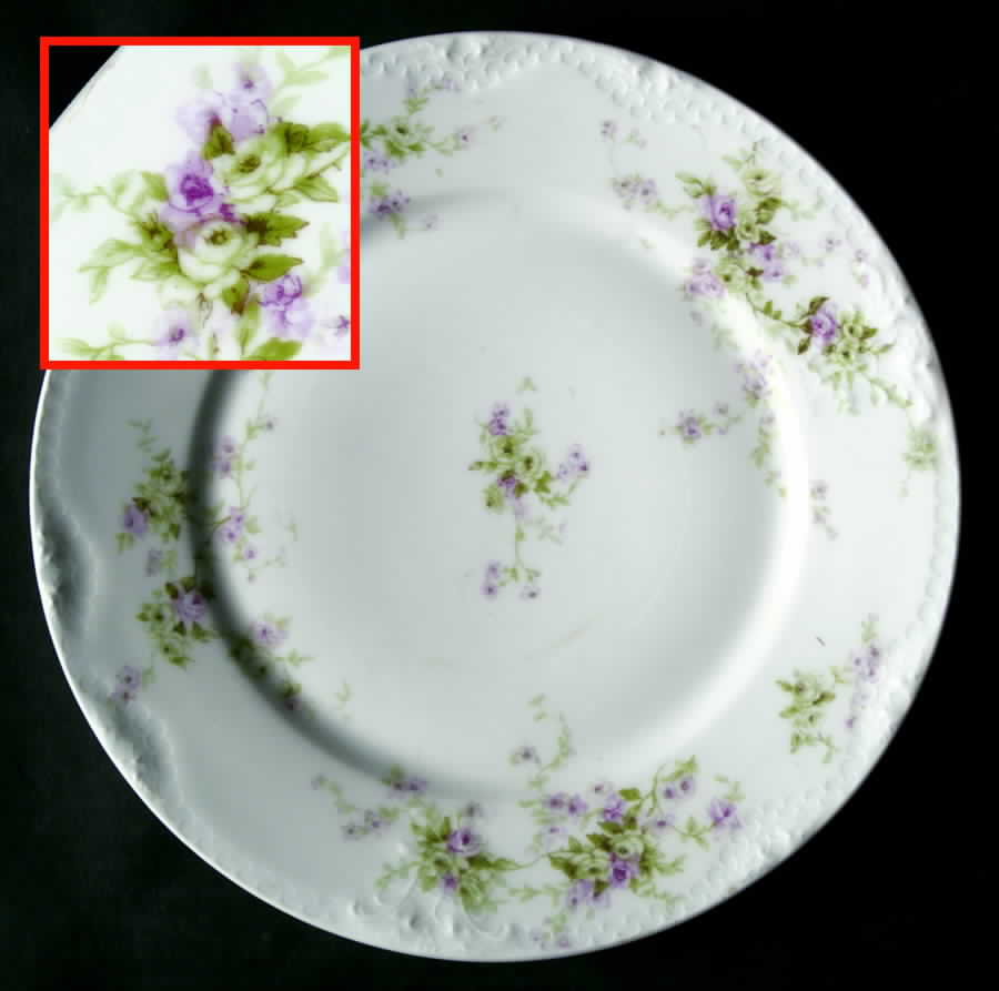 Schleiger 837-3 Luncheon Plate by Haviland-1