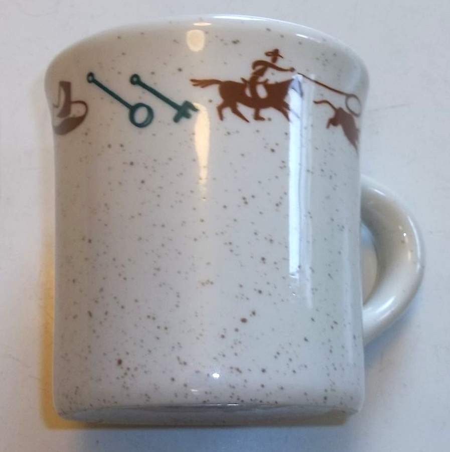 Cowboy Mug by Homer Laughlin -1