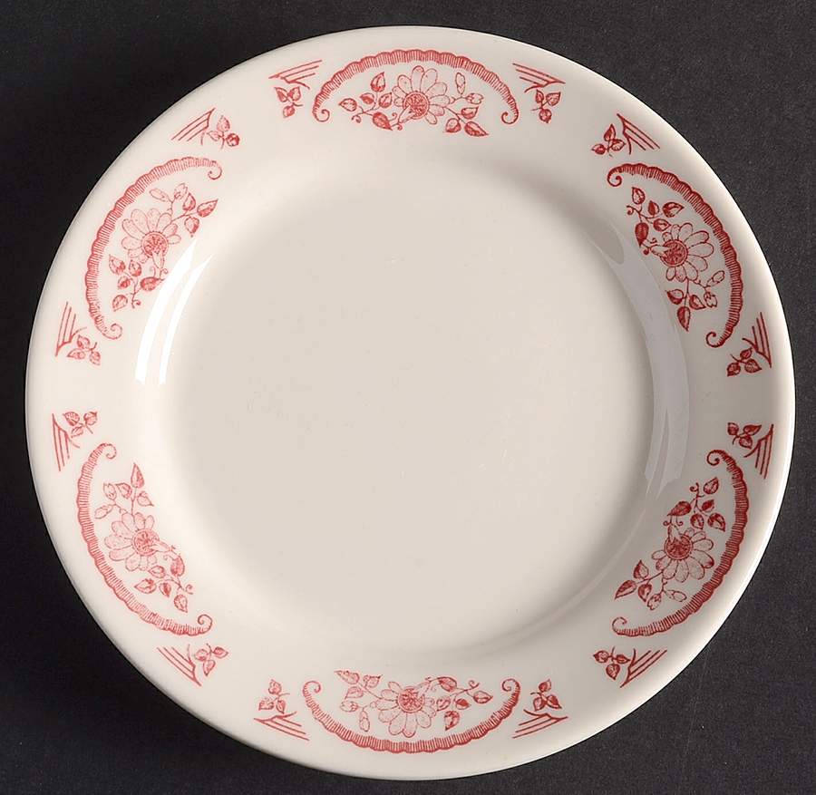 American Rose Bread & Butter Plate by Homer Laughlin -1