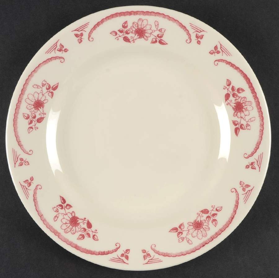 American Rose Dinner Plate by Homer Laughlin -1