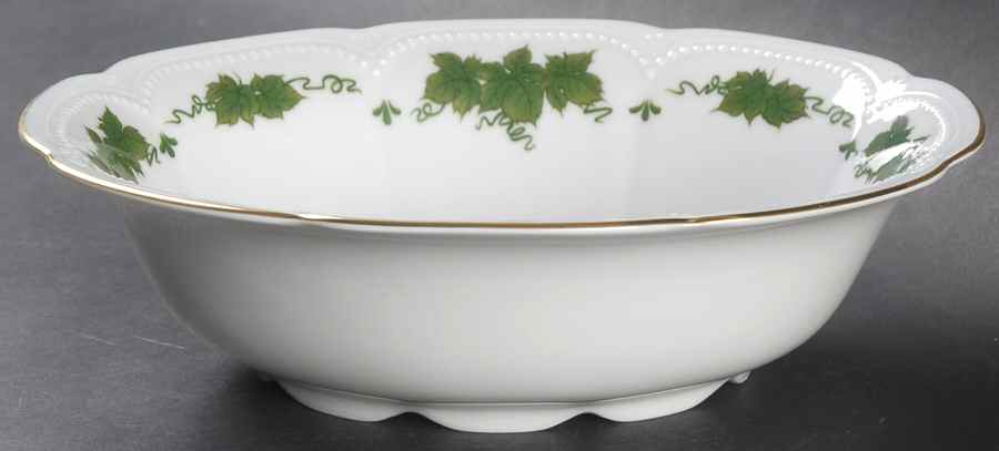Wienlaub 9" Oval Vegetable Bowl by Graf Von Henneberg-1