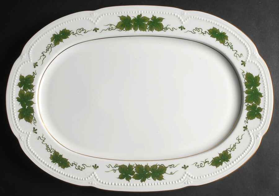 Wienlaub 15" Oval Serving Platter by Graf Von Henneberg-1