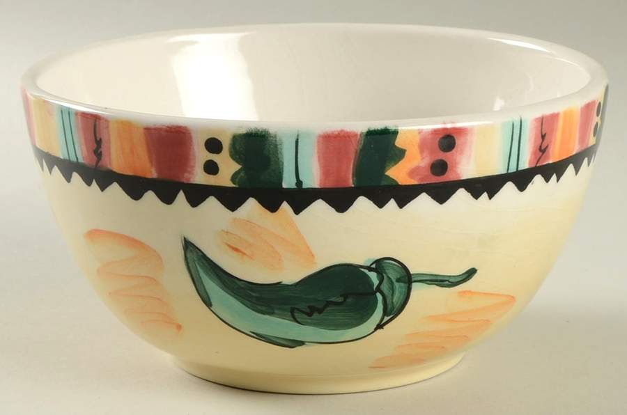 Hot Tamale Soup/Cereal Bowl by Hausenware-1