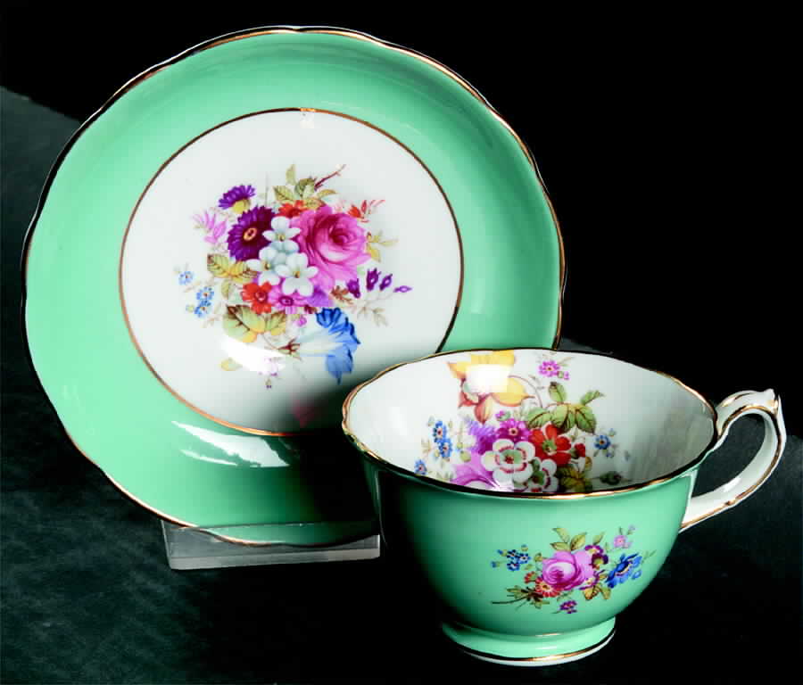 4098 Footed Cup & Saucer Set by Hammersley-1
