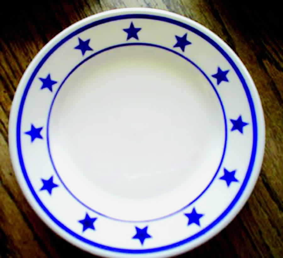 HLC2394 Salad Plate by Homer Laughlin -1