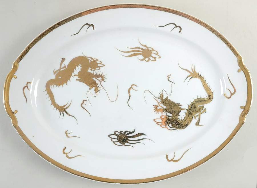 HYA22 15" Oval Serving Platter by Hayasi-1