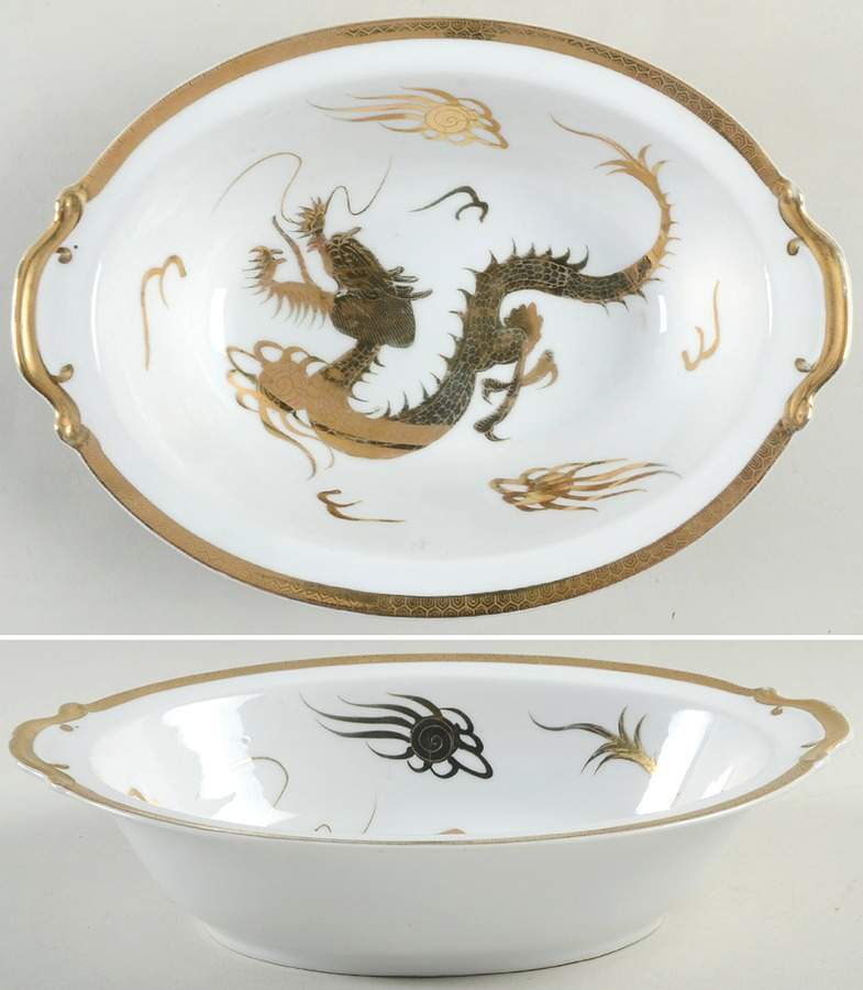 HYA22 10" Oval Vegetable Bowl by Hayasi-1