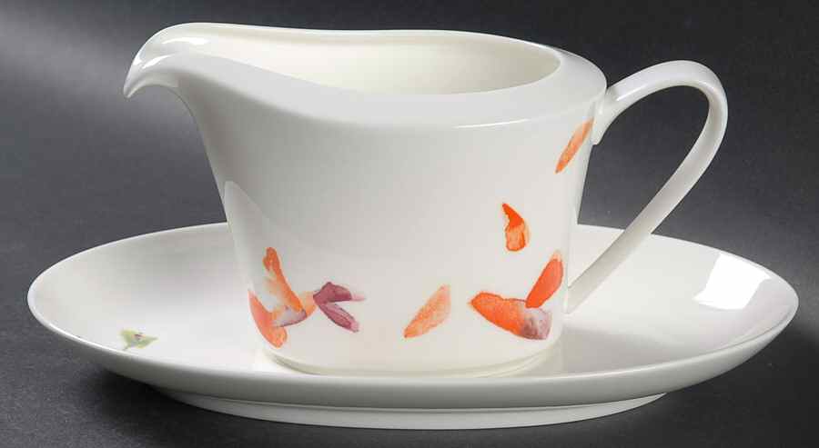 Luna Shalima Gravy Boat & Underplate by Hutschenreuther-1