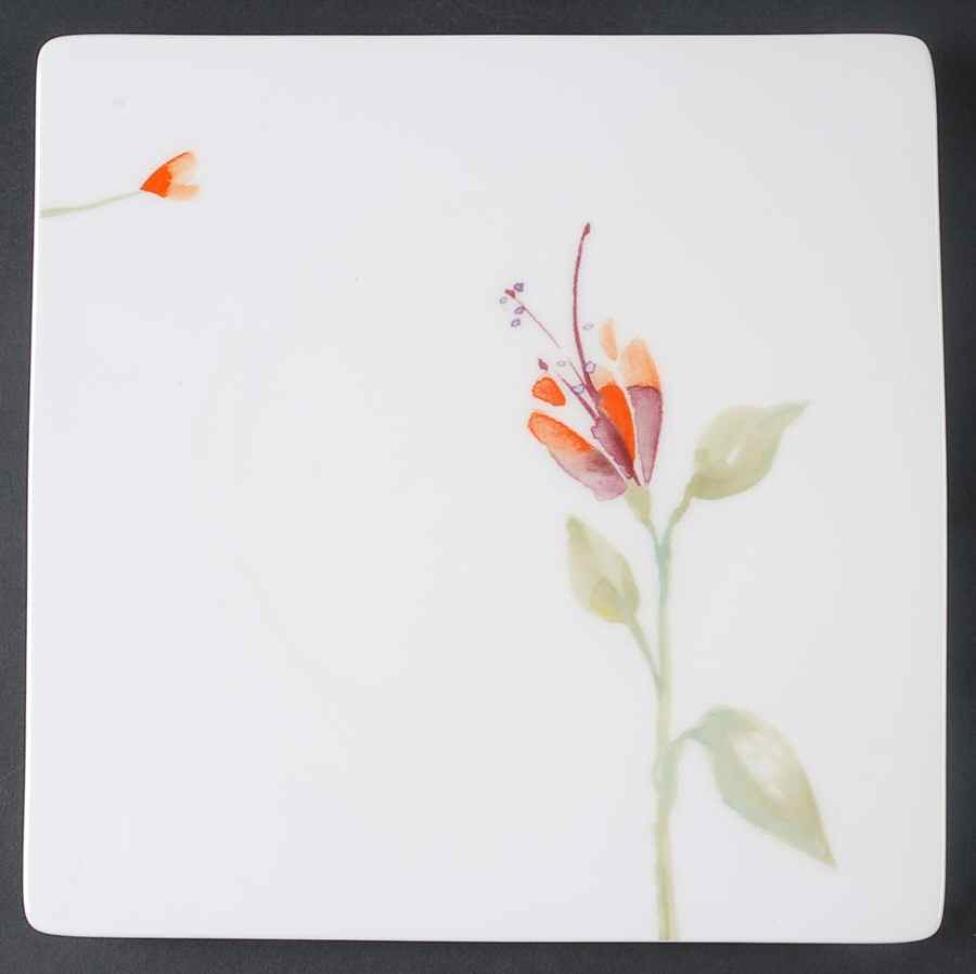 Luna Shalima 10" Square Serving Platter by Hutschenreuther-1
