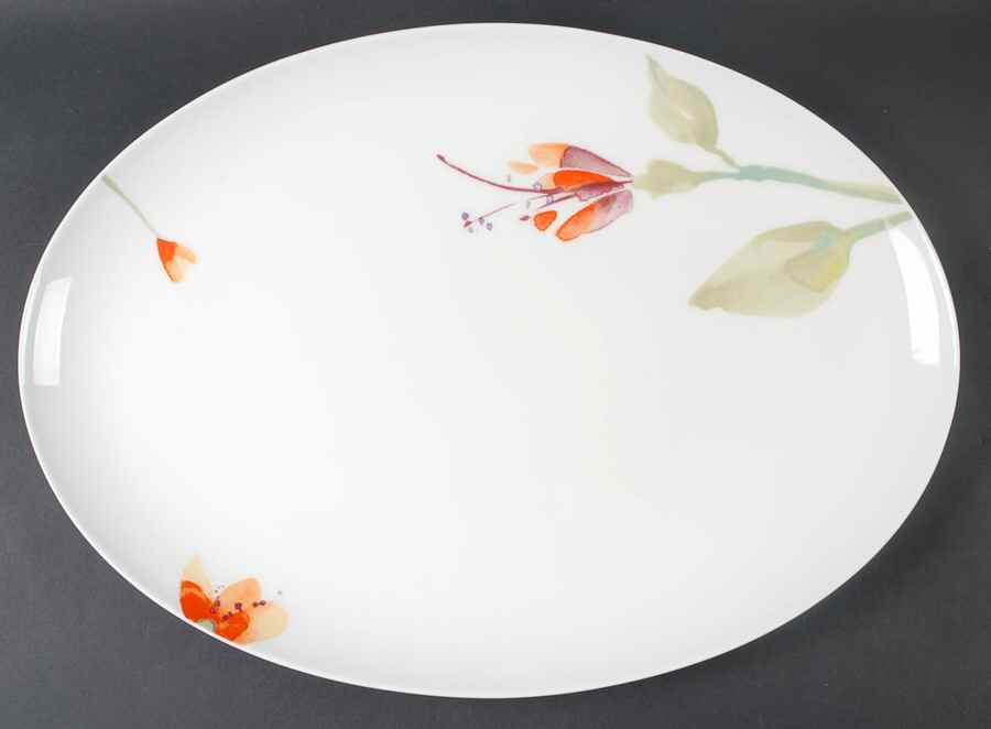 Luna Shalima 17" Oval Serving Platter by Hutschenreuther-1