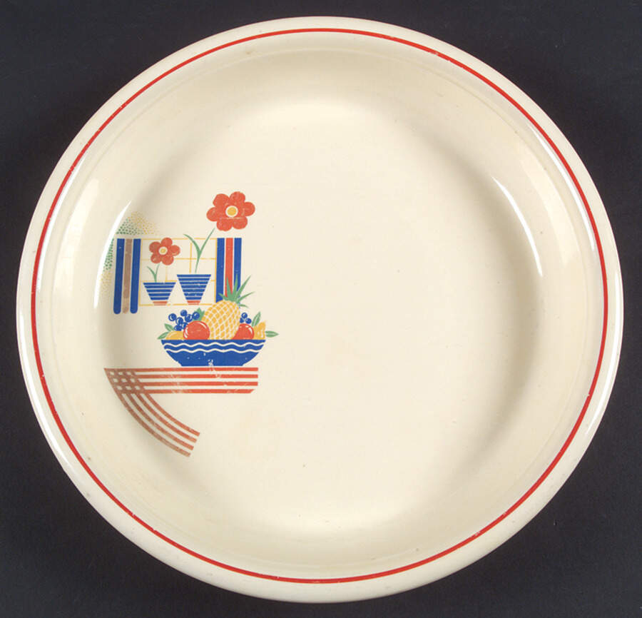HLC3511 Pie Serving Plate by Homer Laughlin -1
