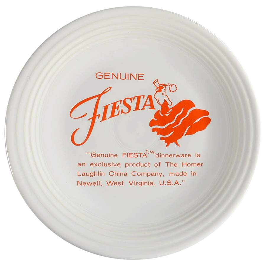 Fiesta Advertising 12" Chop Plate (Round Platter) by Homer Laughlin -1
